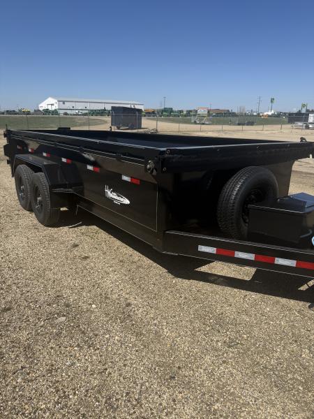 New 2026 H&W 16’ 14k Dump Trailer Dump Trailer