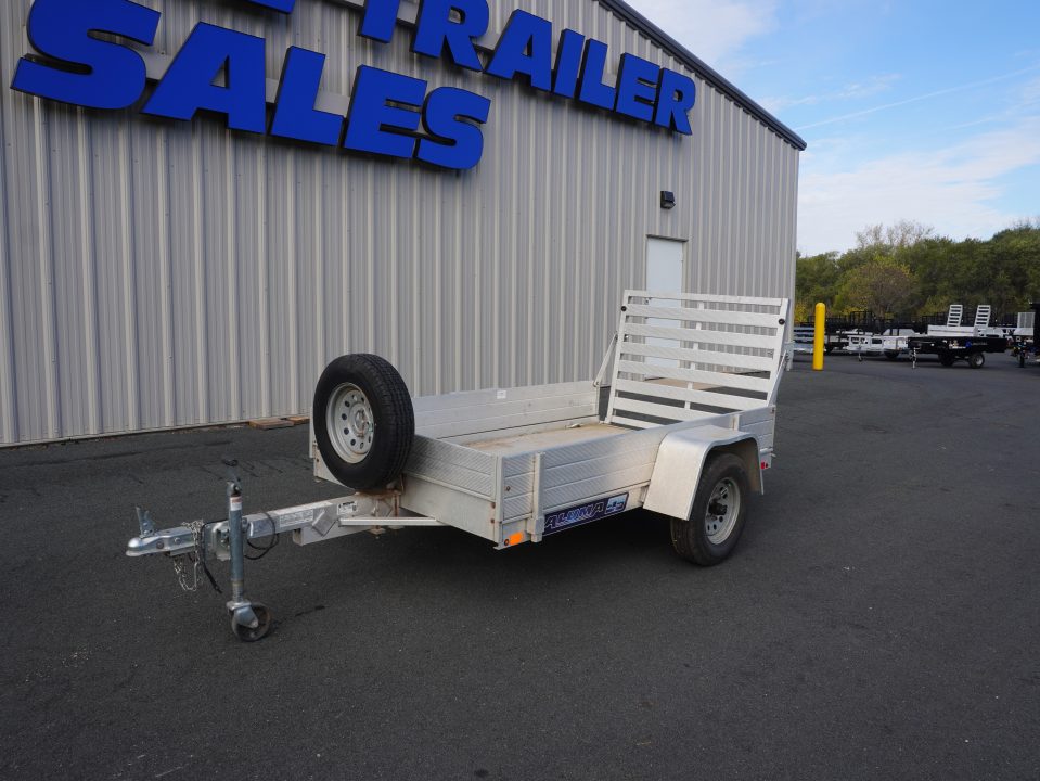 Used 2021 Aluma 54"x8ft Utility Trailer