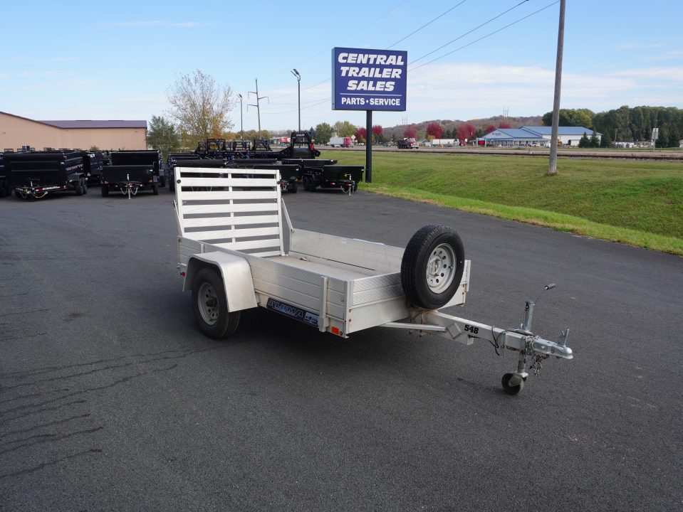 Used 2021 Aluma 54"x8ft Utility Trailer