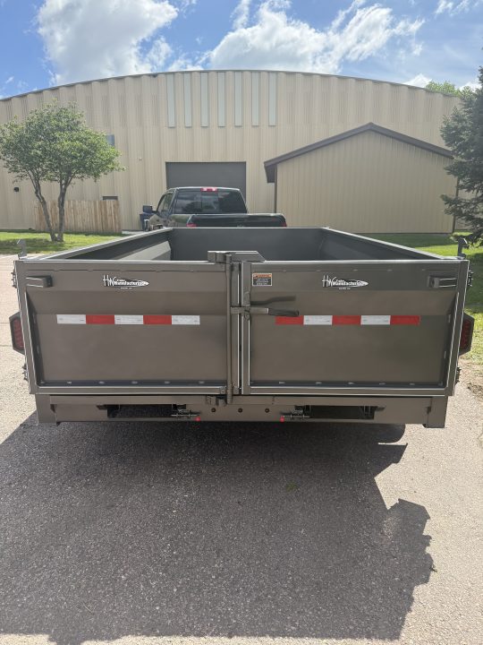 New 2026 H&W 14’ 14k Dump Trailer Dump Trailer