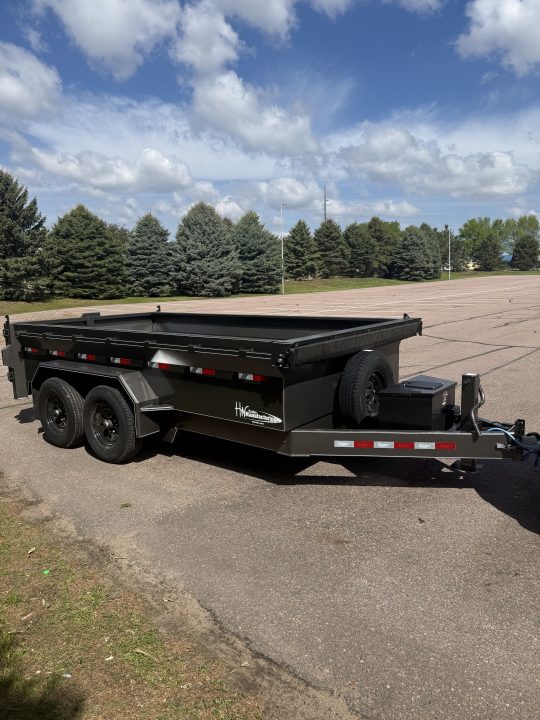 New 2026 H&W 14’ 14k Dump Trailer Dump Trailer