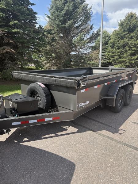 New 2026 H&W 14’ 14k Dump Trailer Dump Trailer