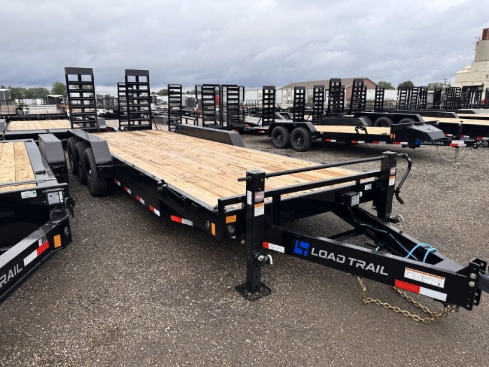 New 2027 Load Trail 83x24 Skidsteer 21k w/HD Ramps Equipment Trailer ...