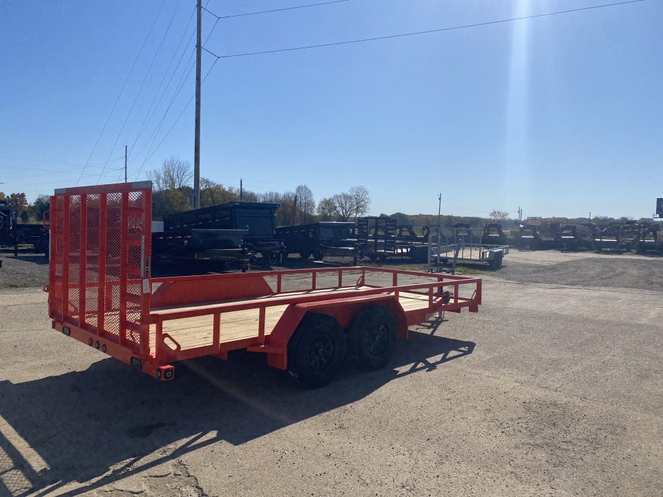 New 2027 Load Trail 83x16 Tandem Axle 2-Brake 7k Landscape Trailer