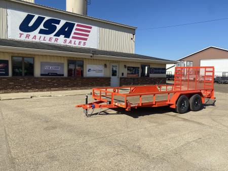 New 2027 Load Trail 83x16 Tandem Axle 2-Brake 7k Landscape Trailer