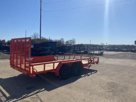 New 2027 Load Trail 83x16 Tandem Axle 2-Brake 7k Landscape Trailer