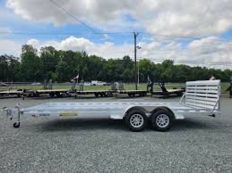New 2027 Aluma 8020 TA TG Utility Trailer