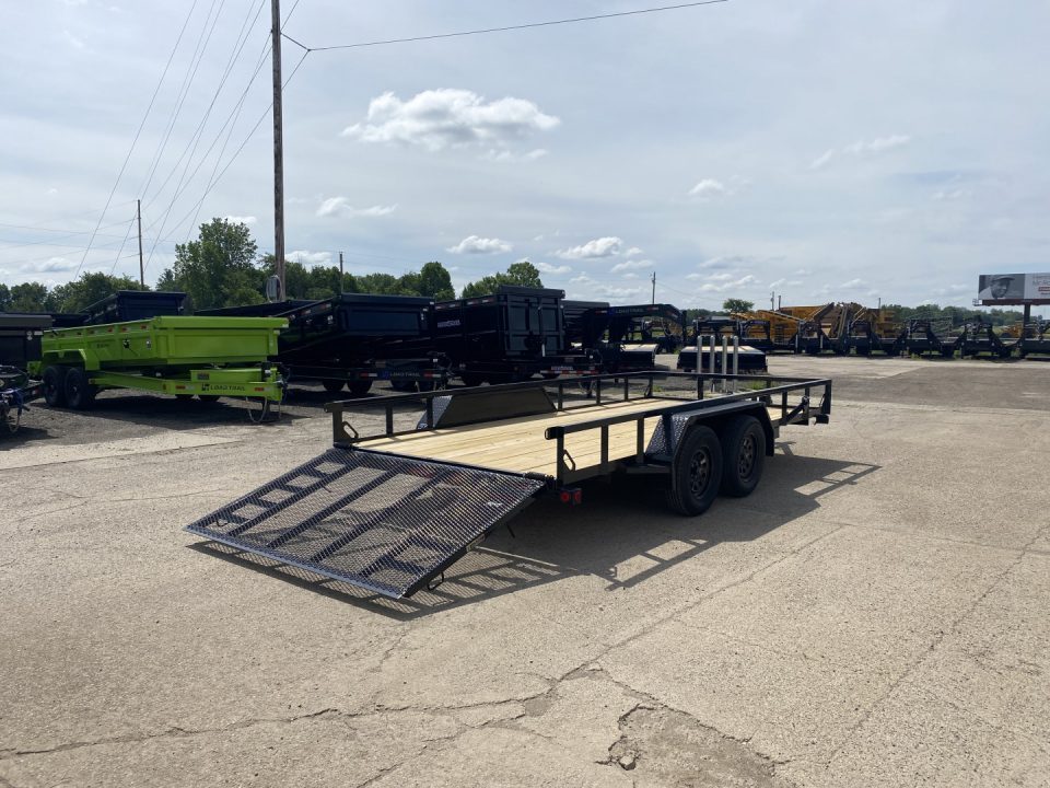 New 2027 Load Trail 83x16 Tandem Axle 2-Brake 7k Landscape Trailer