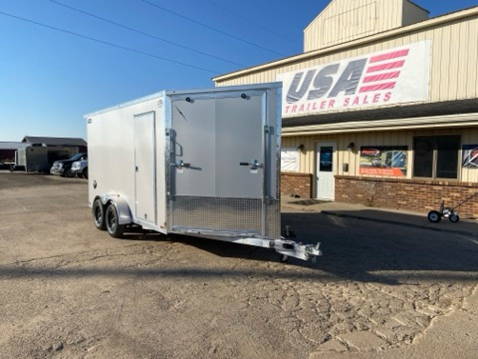 New 2027 Lightning Trailers 7x19 2-Place 7k Snowmobile Trailer