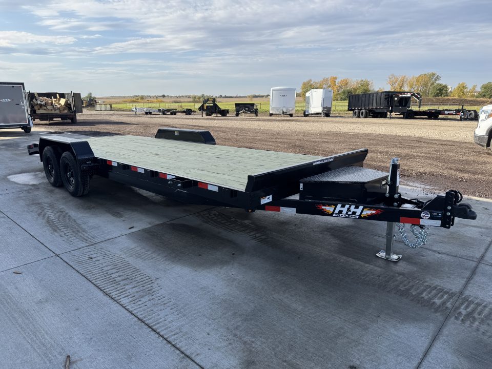New 2027 H&H Trailers CH22-100 Equipment Trailer