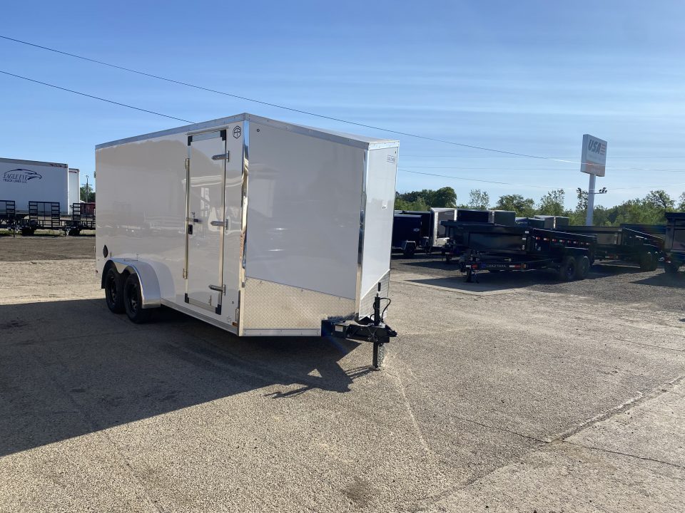 New 2027 US Cargo 7x16 Scout 7K w/Barn Door & 7fT Height Cargo / Enclosed Trailer