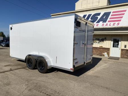 New 2027 US Cargo 7x16 Scout 7K w/Barn Door & 7fT Height Cargo / Enclosed Trailer