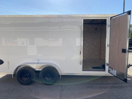 New 2027 US Cargo 7x16 Scout 7K w/Barn Door & 7fT Height Cargo / Enclosed Trailer