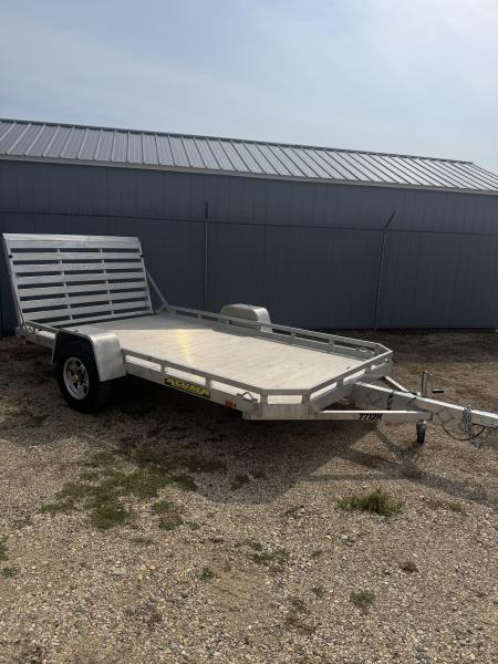Used 2021 Aluma 7712H TG Utility Trailer