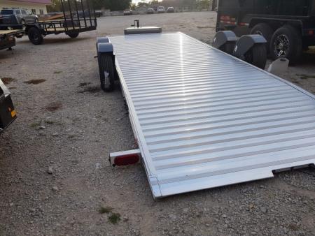 New 2027 Timpte 7x20 Hydraulic Drop Deck Aluminum Car Hauler 7K