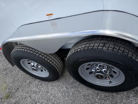 New 2027 Shadow 3-Horse Bumper Pull Slant Trailer – White with Drop-Down Windows Horse Trailer
