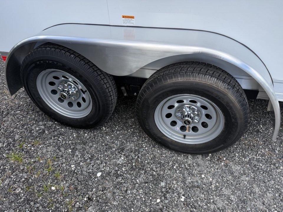 New 2027 Shadow 2 Horse Bumperpull Slant Trailer with Drop Down Windows White Horse Trailer