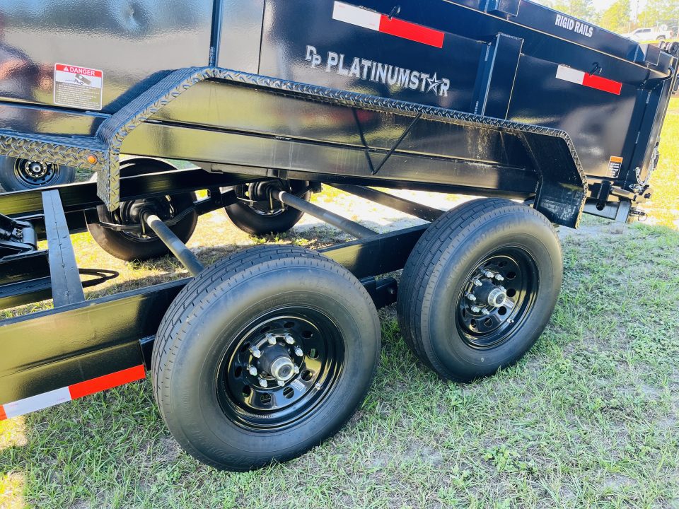 New 2026 DP Platinum Star 7 x 14 14k Dump Trailer