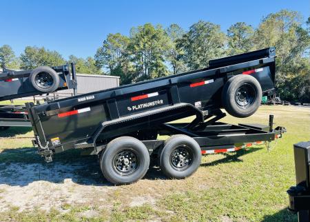 New 2026 DP Platinum Star 7 x 14 14k Dump Trailer