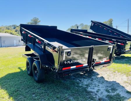 New 2026 DP Platinum Star 7 x 14 14k Dump Trailer