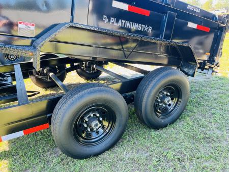 New 2026 DP Platinum Star 7 x 14 14k Dump Trailer