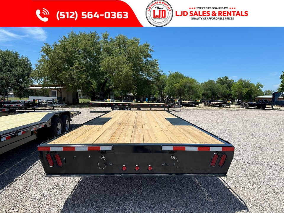 New 2027 East Texas - 102" X 22' Deckover Flatbed Trailer - 14K GVWR