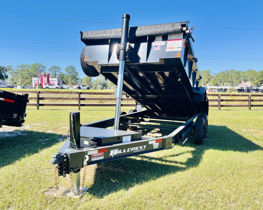 New 2027 Hillcrest Trailers 176716SD (7x16 17.6k) Dump Trailer