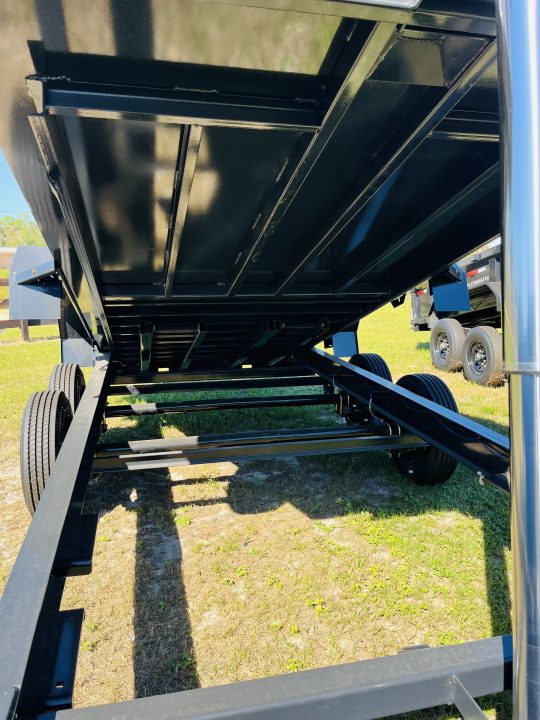 New 2027 Hillcrest Trailers 176716SD (7x16 17.6k) Dump Trailer