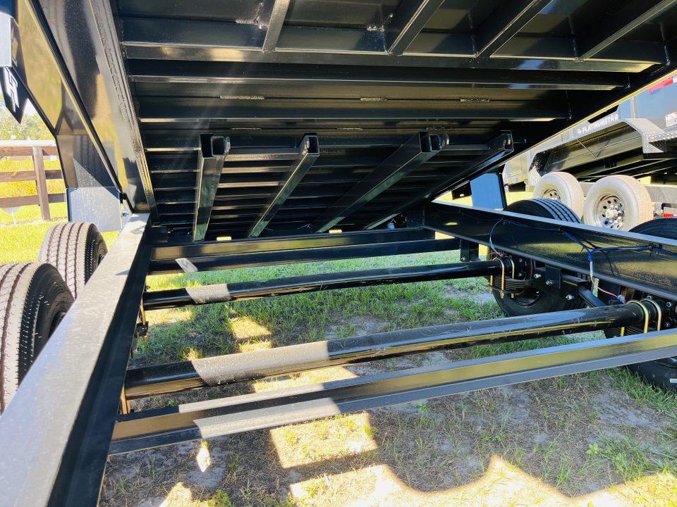 New 2027 Hillcrest Trailers 176716SD (7x16 17.6k) Dump Trailer