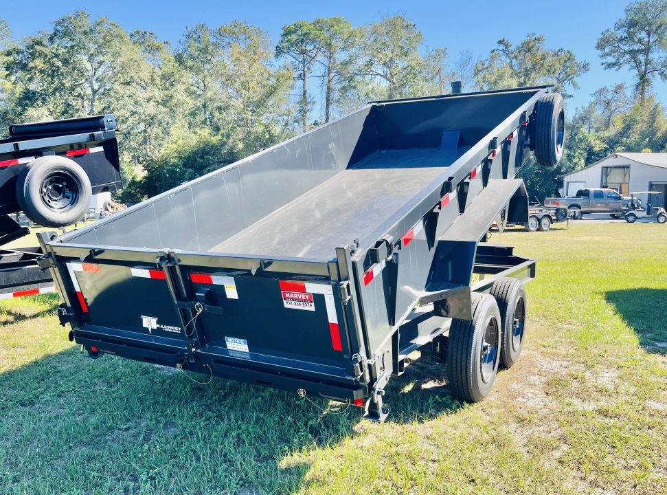New 2027 Hillcrest Trailers 176716SD (7x16 17.6k) Dump Trailer