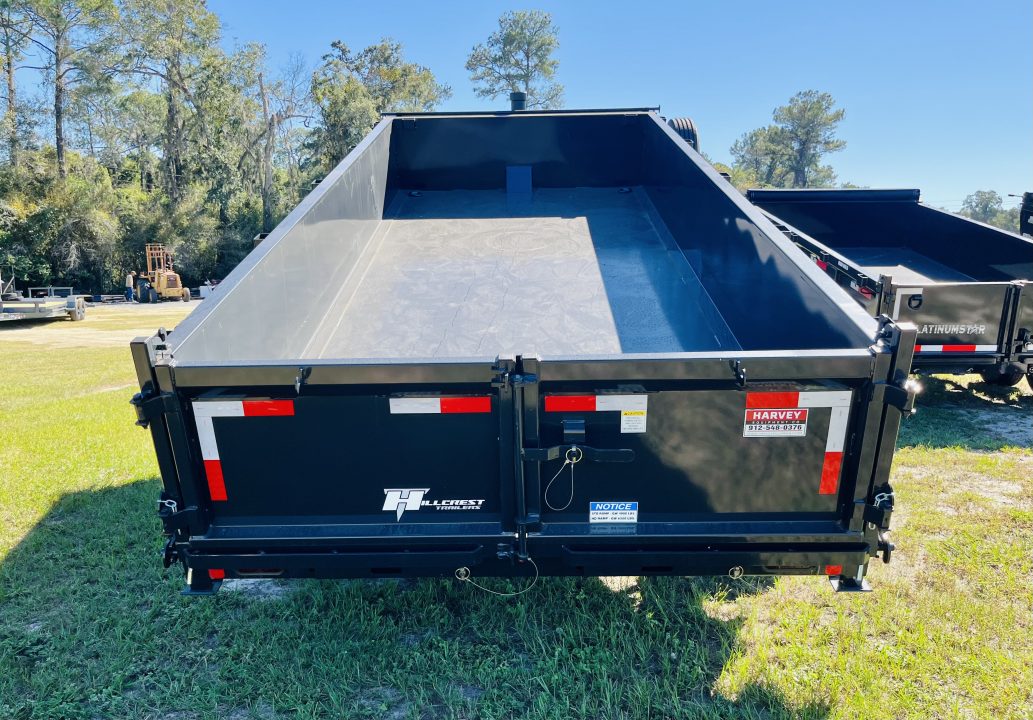 New 2027 Hillcrest Trailers 176716SD (7x16 17.6k) Dump Trailer