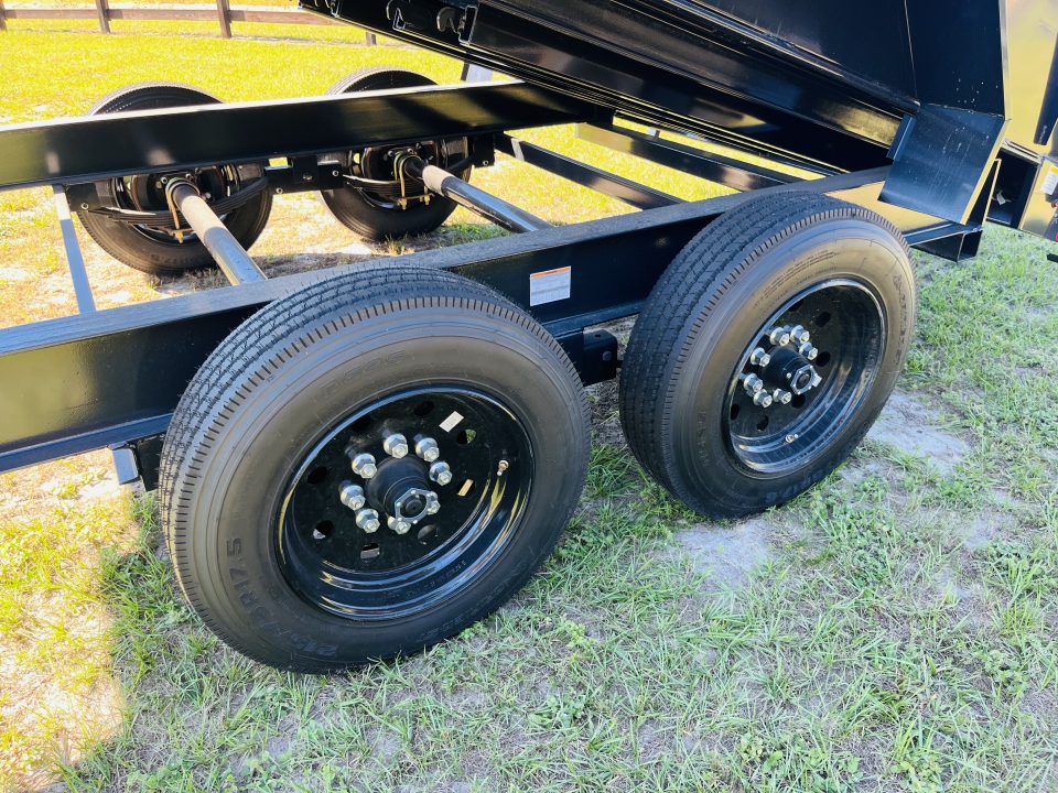 New 2027 Hillcrest Trailers 176716SD (7x16 17.6k) Dump Trailer