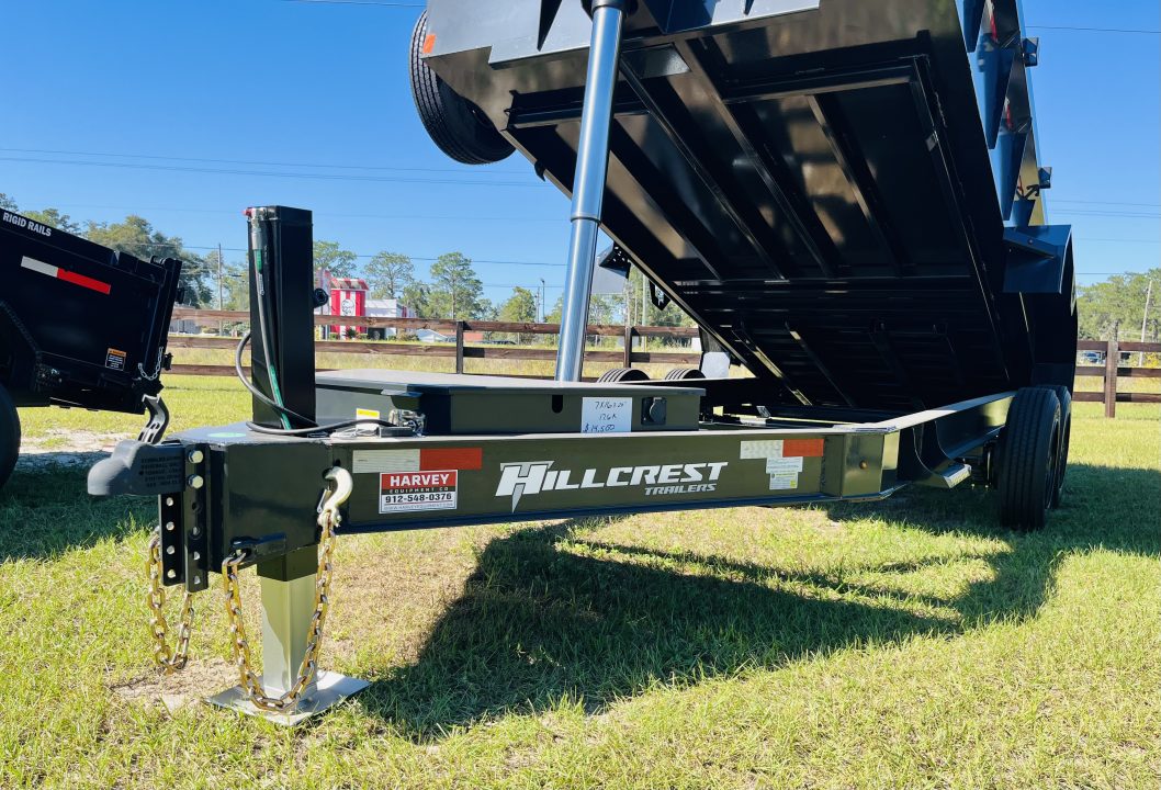 New 2027 Hillcrest Trailers 176716SD (7x16 17.6k) Dump Trailer