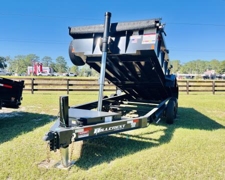 New 2027 Hillcrest Trailers 176716SD (7x16 17.6k) Dump Trailer