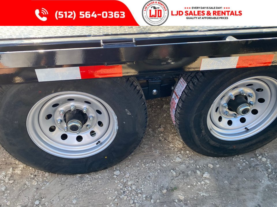 New 2027 East Texas Trailers 102" X 25' - Deck Over Flatbed Trailer