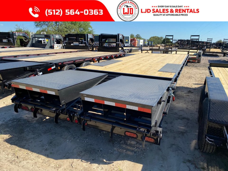 New 2027 East Texas Trailers 102" X 25' - Deck Over Flatbed Trailer