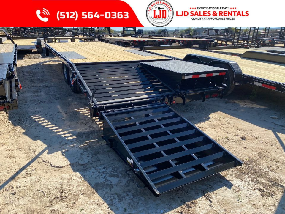 New 2027 East Texas Trailers 102" X 25' - Deck Over Flatbed Trailer