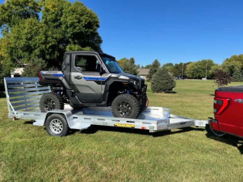 New 2027 ALUMA 7814S-BT Utility Trailer