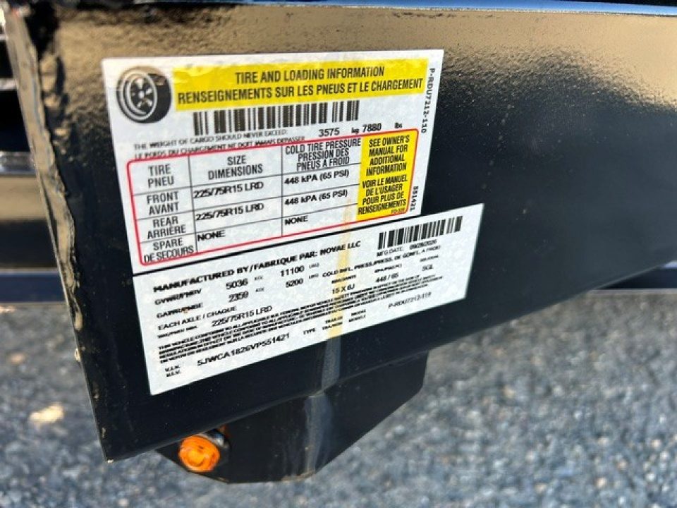 New 2027 Cam Superline P-RDU7212-110 Dump Trailer