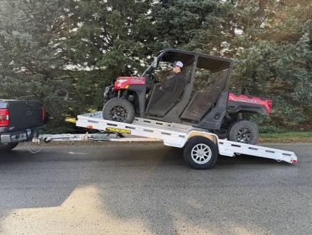 New 2027 Aluma 8015 S Tilt Utility Trailer