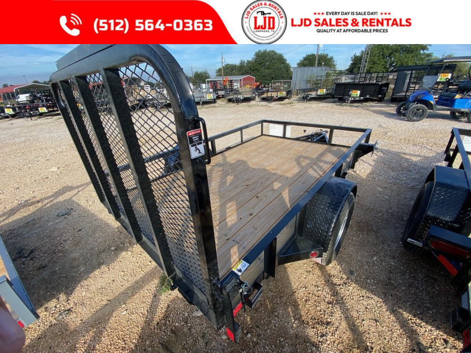 New 2027 East Texas - 6' X 10' - 4' GATE - Utility Trailer