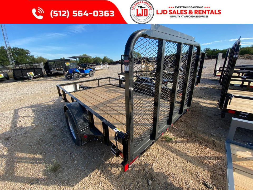 New 2027 East Texas - 6' X 10' - 4' GATE - Utility Trailer