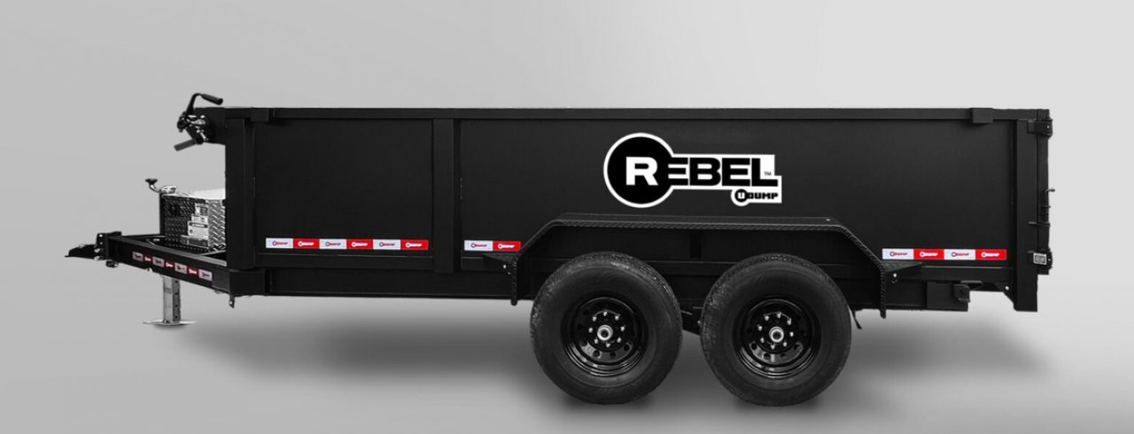 New 2027 U-Dump 6 x 12 Dump Trailer with 19" Sides & 12000LB Capacity Dump Trailer