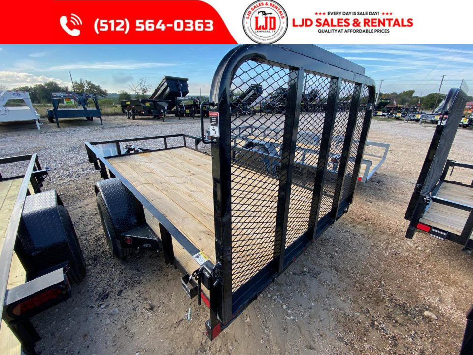 New 2027 East Texas - 6' X 12' - 4' GATE - Utility Trailer