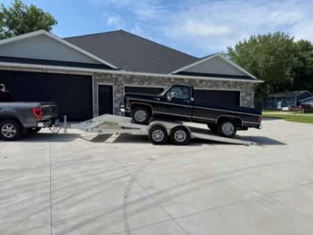 New 2027 Aluma 8216TILT-TA-EL-RTD Utility Trailer