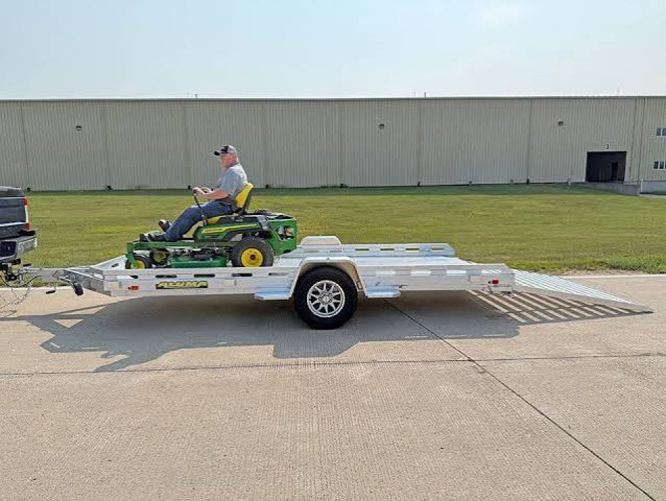 New 2027 Aluma 7814HSLR-S-R Utility Trailer