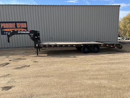 New 2027 PJ Trailers 25' Quest LQ Gooseneck Flatbed Trailer