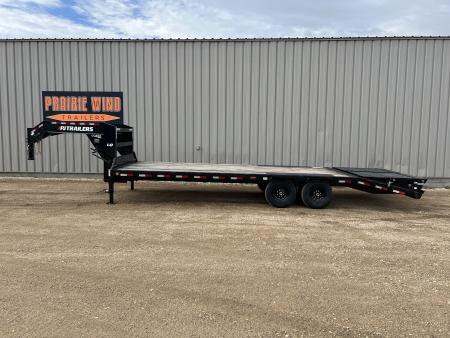 New 2027 PJ Trailers 25' Quest LQ Gooseneck Flatbed Trailer