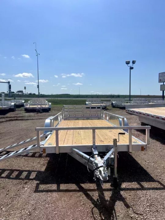 New 2027 ALCOM 80x16 Alcom Cargo Pro Aluminum utility trailer UTV/ATV w/ side load ramp option 4 year warranty Utility Trailer