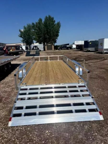 New 2027 ALCOM 80x16 Alcom Cargo Pro Aluminum utility trailer UTV/ATV w/ side load ramp option 4 year warranty Utility Trailer